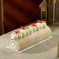 Vanilla Strawberry Roll