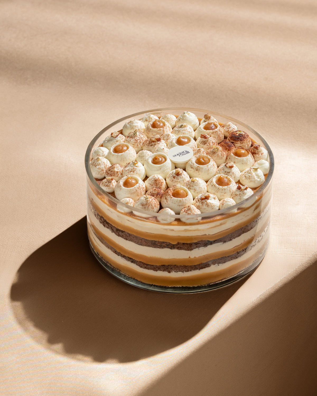 Salted Caramel Pecan Trifle