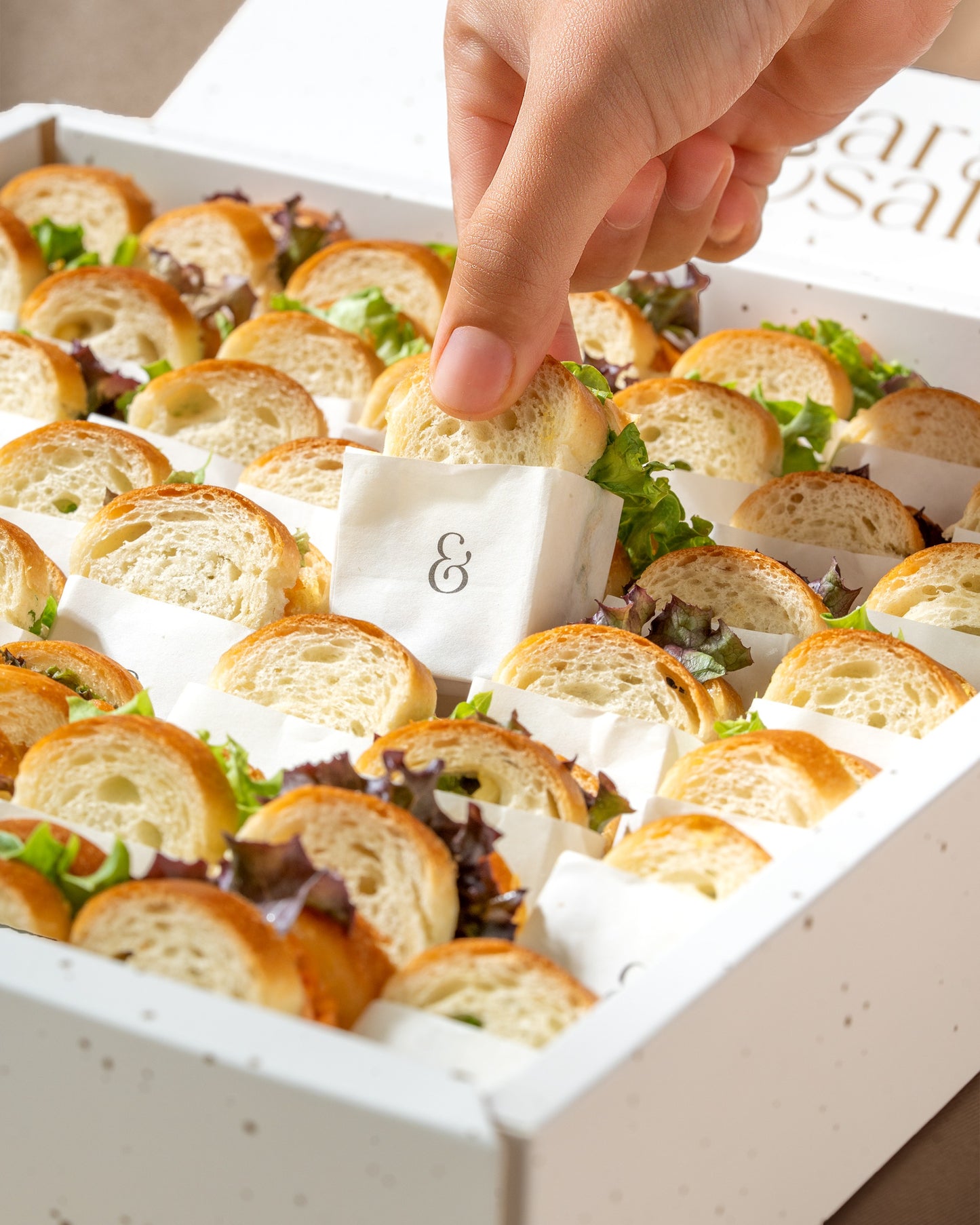 Mini Brioche Sandwich box