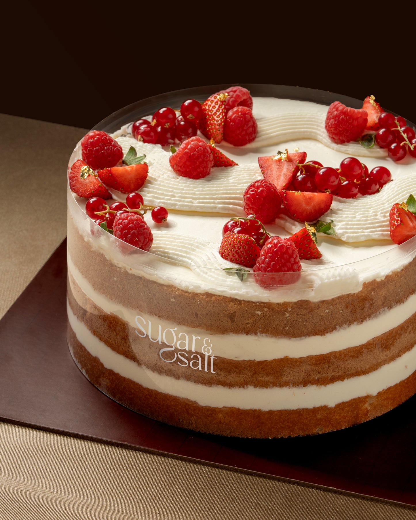 Strawberry Moist Cake