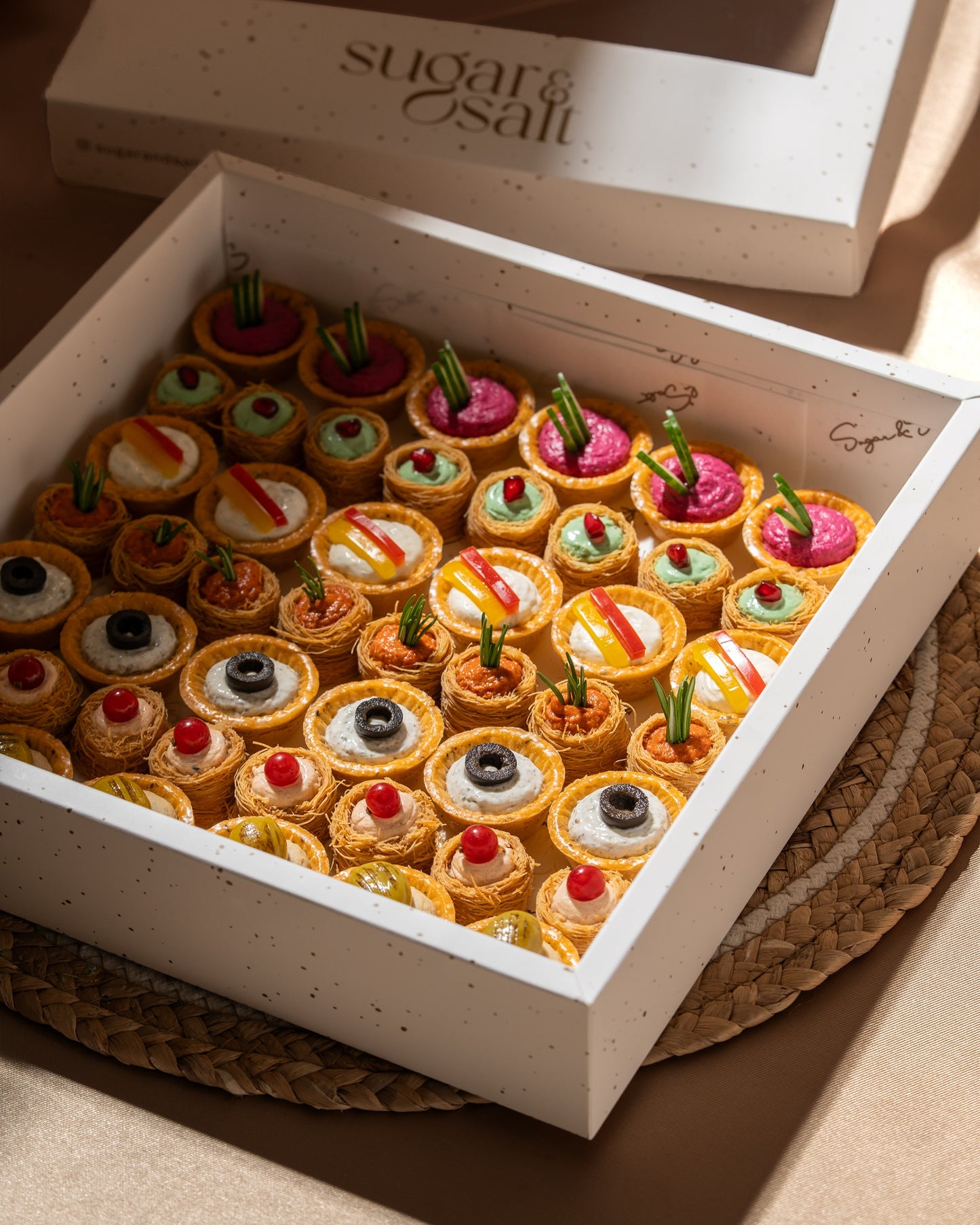 Tart & Kunafa Mix box